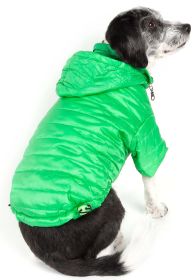 Lightweight Adjustable 'Sporty Avalanche' Pet Coat (size: large)